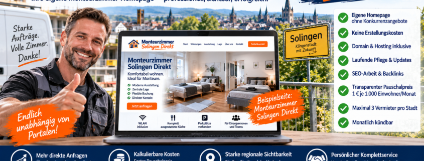 Monteurzimmer Agentur Deutschland